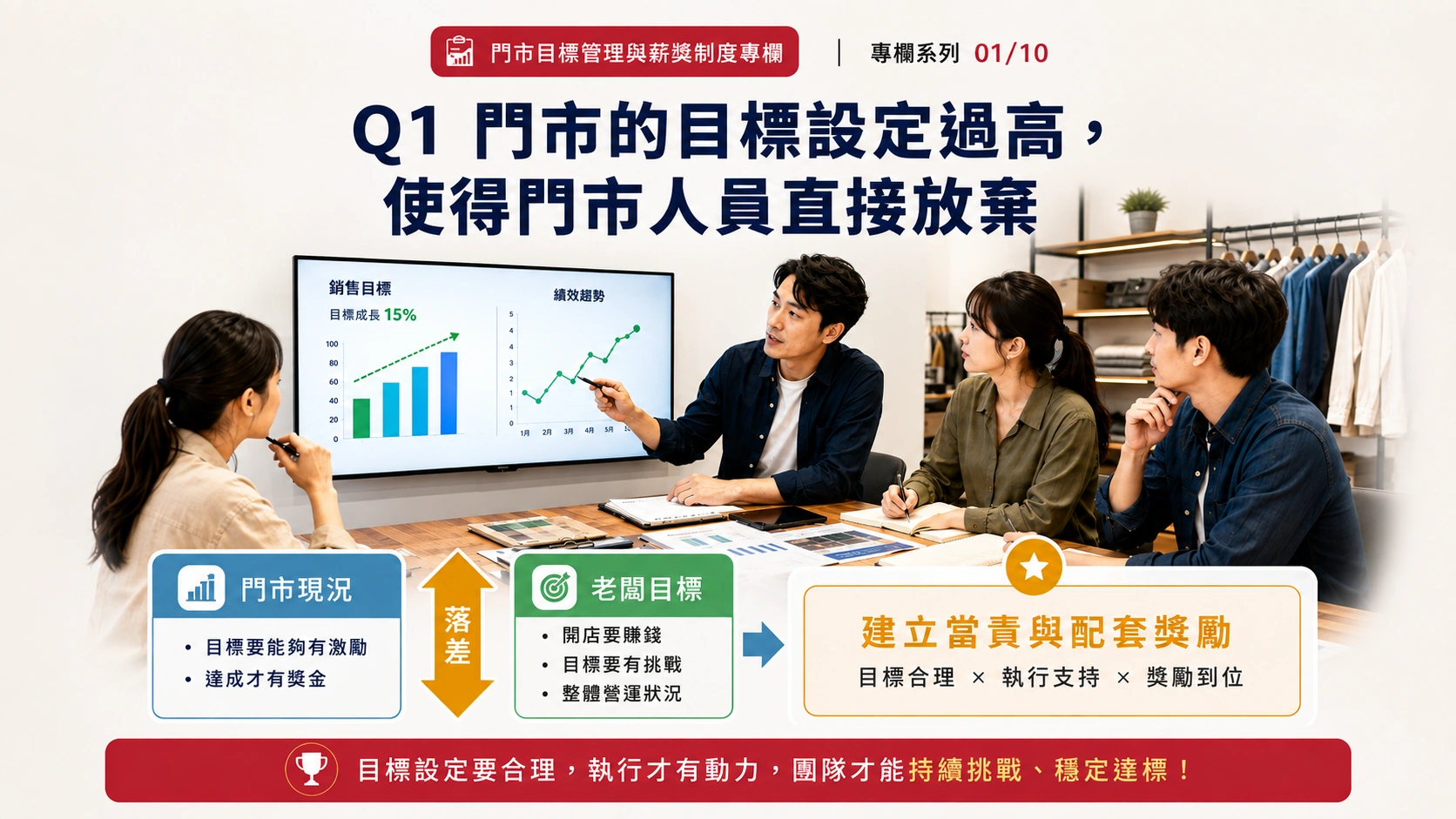02 Q1門市的目標設定過高，使得門市人員直接放棄