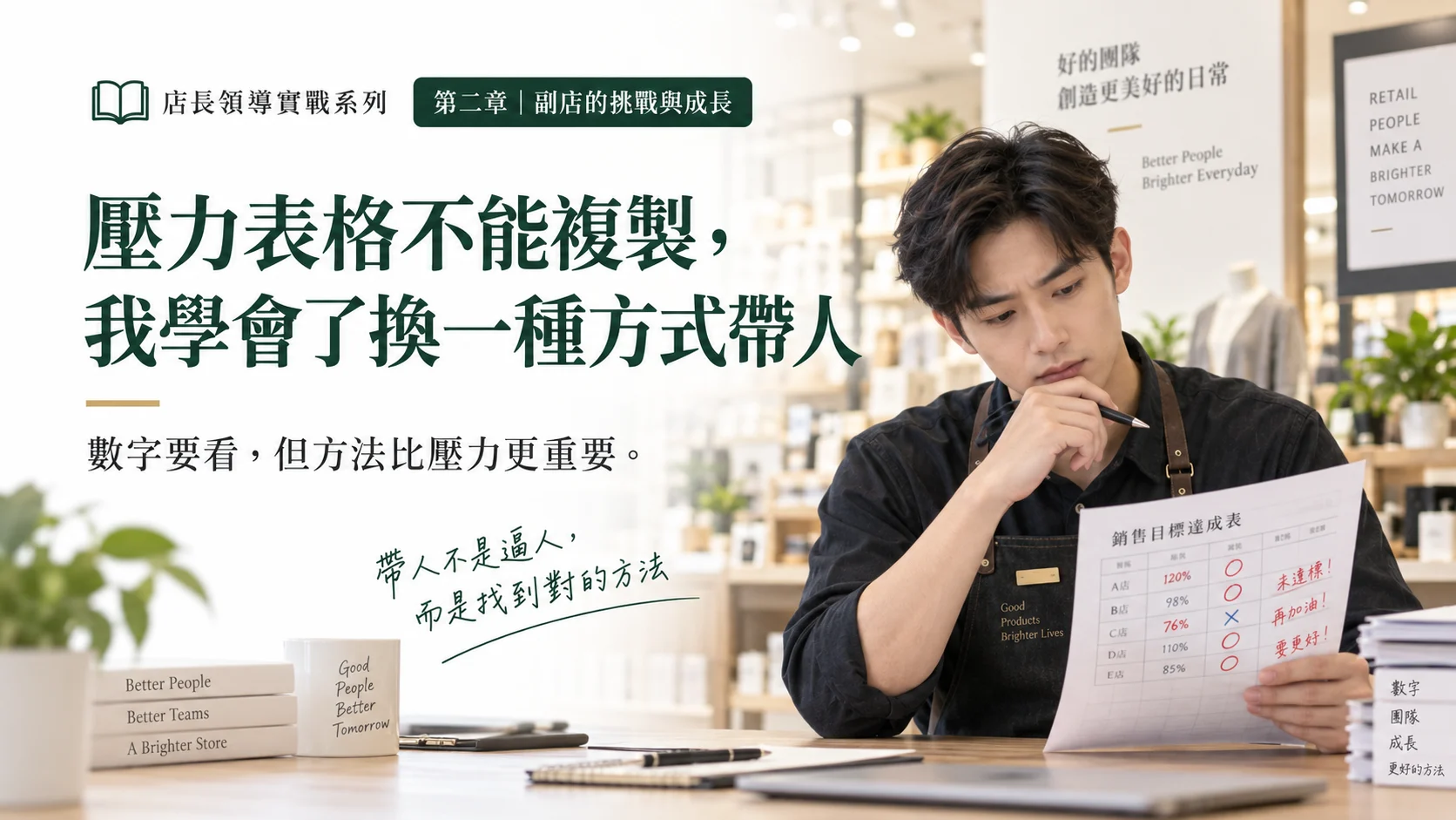 壓力表格不能複製：我學會了換一種方式帶人