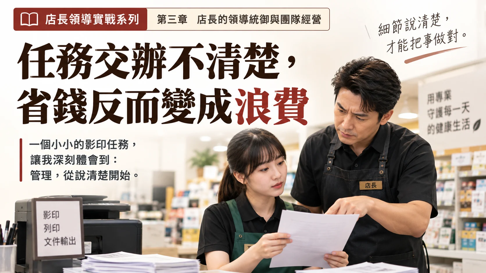 任務交辦不清楚，省錢反而變成浪費